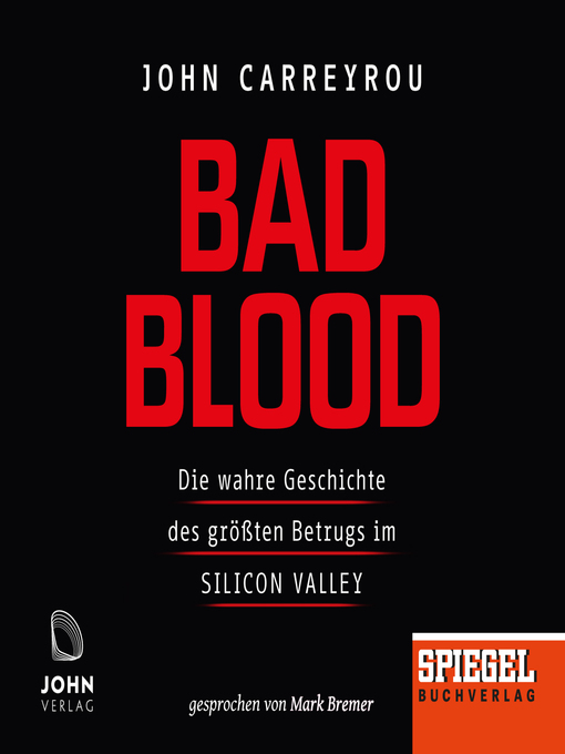 Title details for Bad Blood by John Carreyrou - Available